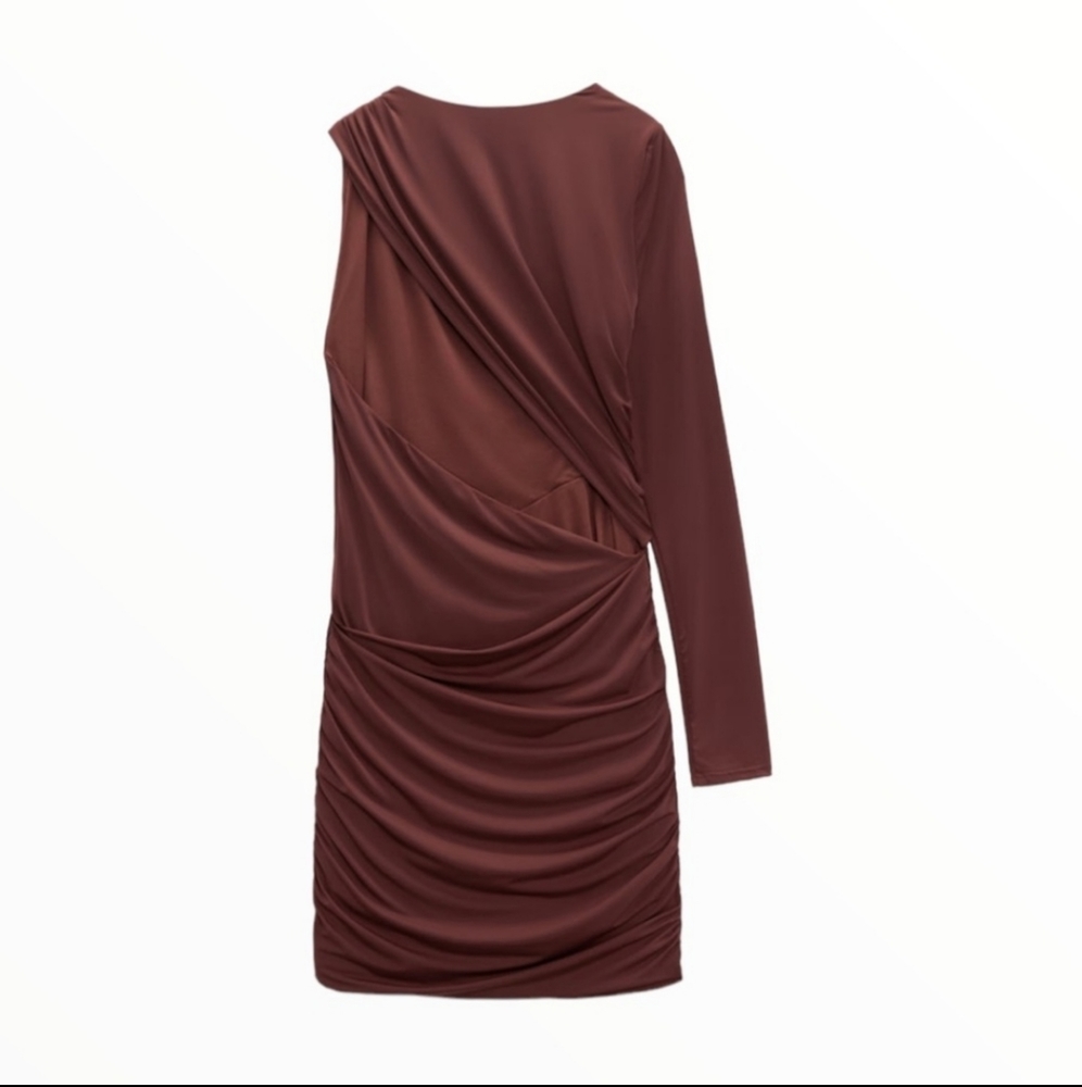 🆕️ Zara Asymmetric Cut-Out Dress - Picture 5 of 6
